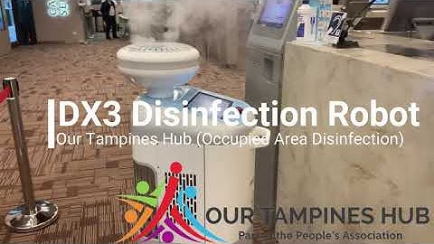 DX3 Autonomous Disinfection Robot - Keeps Workplace and Public-Use spaces safe, Reopens Phase 3