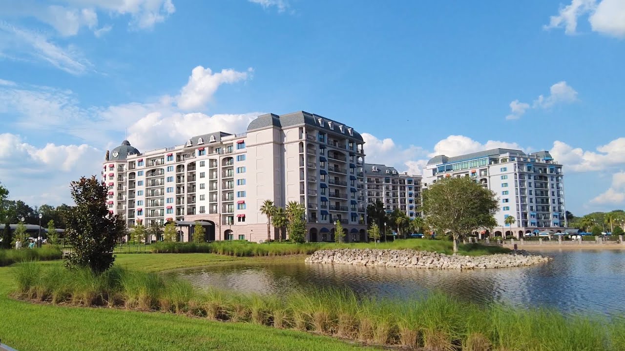 Disney's Riviera Resort & Disney's Caribbean Beach Resort Walking Tour in 4K · WDW Orlando Florida