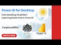 Data Modeling Simplified | Exploring Model View in Power BI