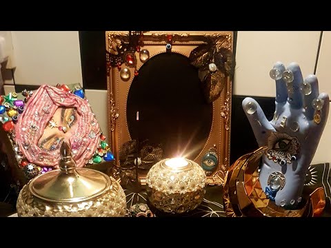 Witch's Mirror #Bloodmagic #ASMR #DIY
