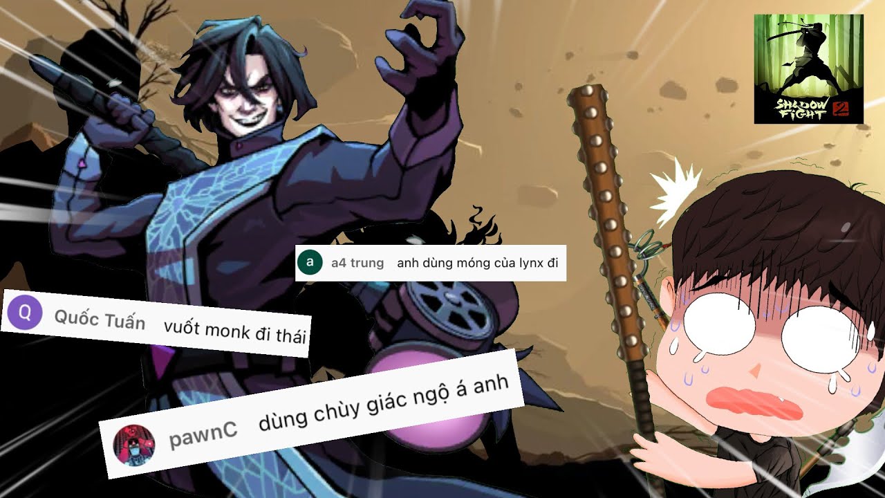TÔI DÙNG TẤT CẢ VŨ KHÍ AE VIEWERS YÊU CẦU ĐỂ ĐỐI ĐẦU VỚI GÃ NÀY | shadow fight 2 
