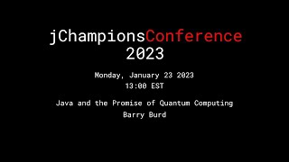 Java and the Promise of Quantum Computing