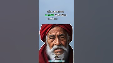 Finding True Wealth: Embracing Contentment in Simplicity