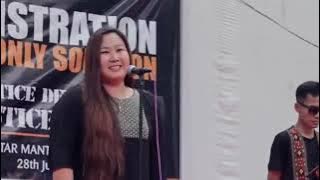 Powerful speech by Kuki Woman.