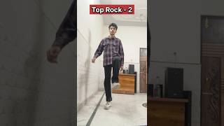 Top Rock-2 | Hip Hop steps tutorial for beginners #hiphop #steps #dancer #toprock #dancemoves #viral
