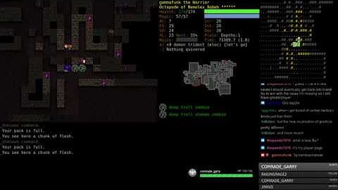 Octopode Gladiator of Nemelex Xobeh - Part 20 - Dungeon Crawl Stone Soup 0.23-a