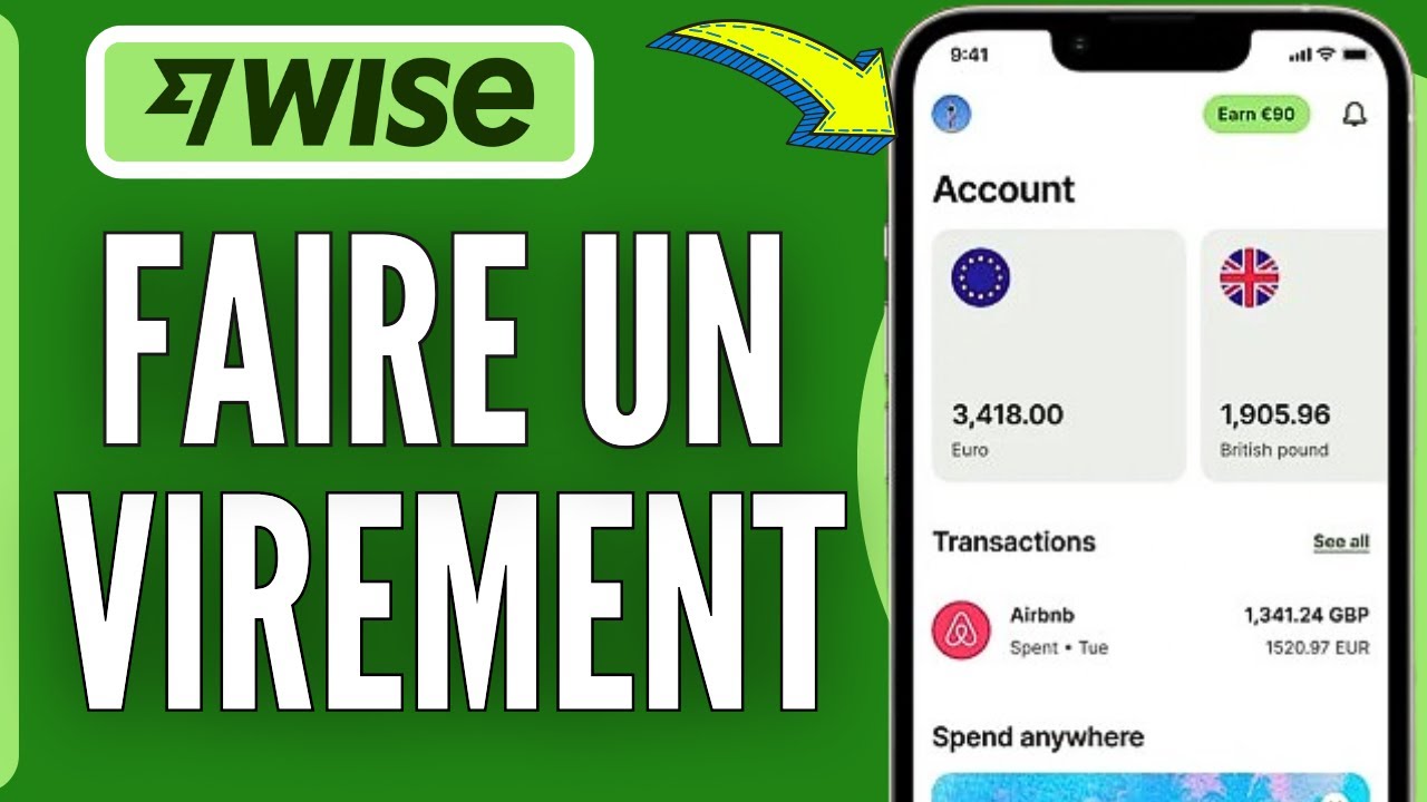 Comment Faire Un Virement Wise (Très Facile) - YouTube
