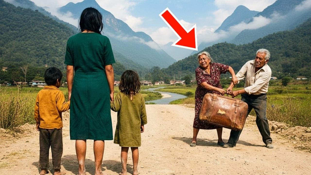 Văduva a găsit un cuplu de bătrâni certându-se pentru o valiză, dar motivul a lăsat-o paralizată