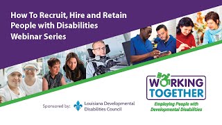 Region 6 Inclusive Employment Webinar (June 29, 2021)