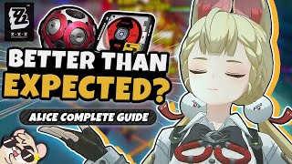 TOP-TIER DPS?? The Best Alice Guide & Build (Discs, W-Engines & Teams) | ZZZ