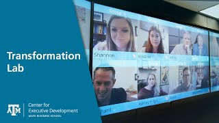 Texas A&M University Center for Executive Development | Transformation Lab