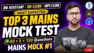 RBI Assistant, SBI Clerk, IBPS Clerk Mains English 2026 | Most Expected Mains Questions | Varun sir