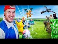Minecraft vs. Pokémon: The Real Life Battle Royale!