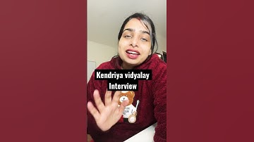 एक ज़रूरी सूचना KVS INTERVIEW #youtubeshorts #youtube #kvs #teachingexams