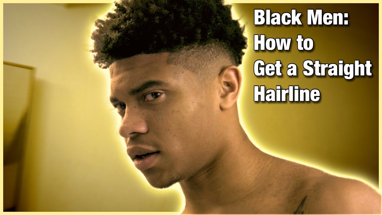 Black Men How To Get A Straight Hairline In Depth Tutorial Haircut  black-men-how-to-get-a-straight-hairline-in-depth-tutorial-haircut