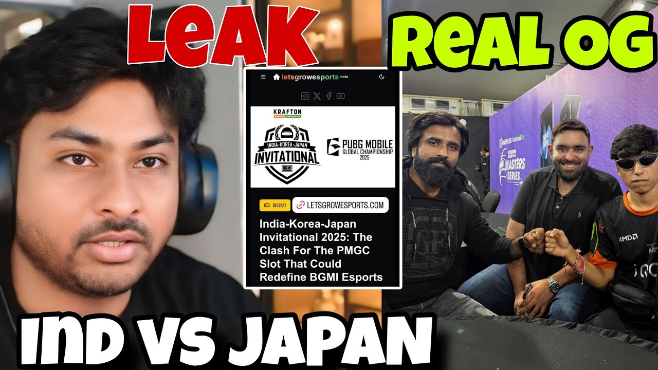 Dynamo Confirm IND Vs Japan - Korea 😳 React Hydra Honey Vs Ghatak 