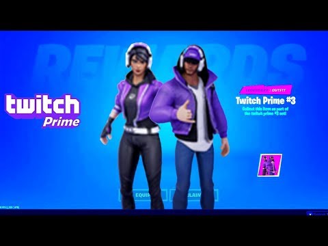 Twitch Prime Pack 3 In Chapter 2 Free Skins Fortnite X Twitch Prime Skin Bundle How To Get Youtube