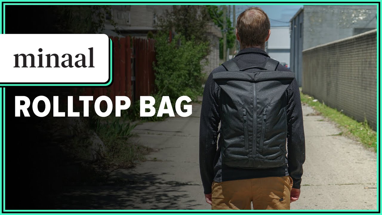 Minaal Rolltop Bag Review (2 Weeks of Use) - YouTube