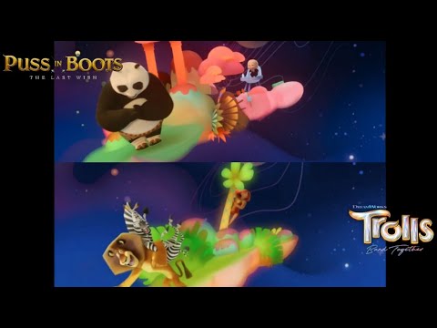 DreamWorks Animation Logo Comparison 2022 & 2023