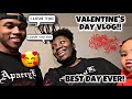 THE BEST VALENTINE&#39;S DAY EVER!! **WE WENT OUT TO EAT IT SUCKED🙁**