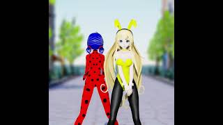 MMD Miraculous X Vocaloid Rin Bunny Future Style Brooklyn Blood Pop Dance Dance