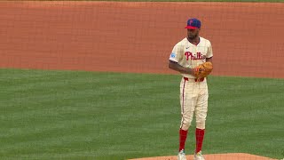 Cristopher Sánchez strikes out 7 Yankees over 5 2/3 innings on 7/31/24
