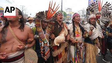 Climate protesters demand to be heard at COP30 in Brazil