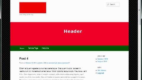 How to add background image to Twenty Eleven Theme