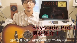 Skysonic pro-1 review[中文]Sound making!ロンタイラン