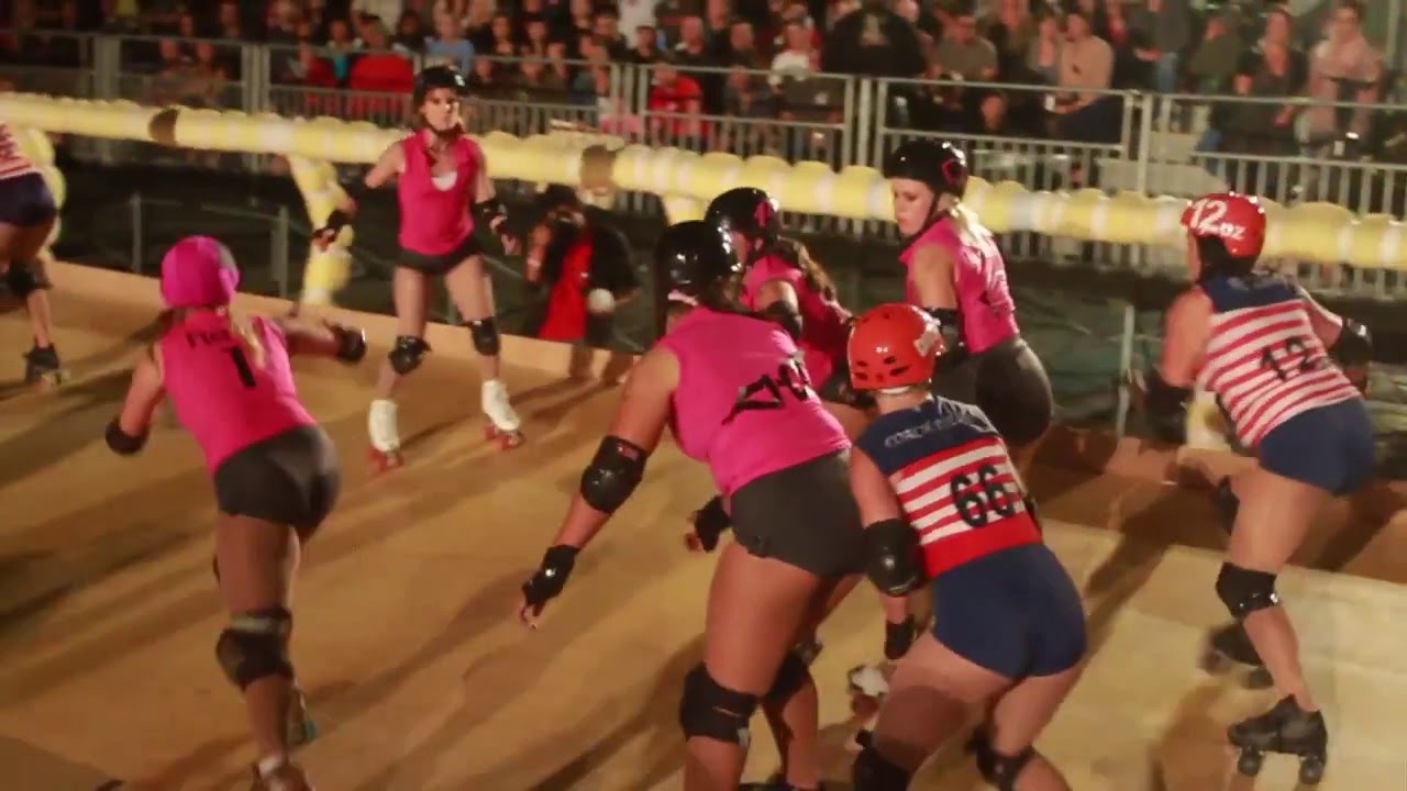 Jam from Long Beach Roller Derby's "Belmont Hot Broads Initiation" June
