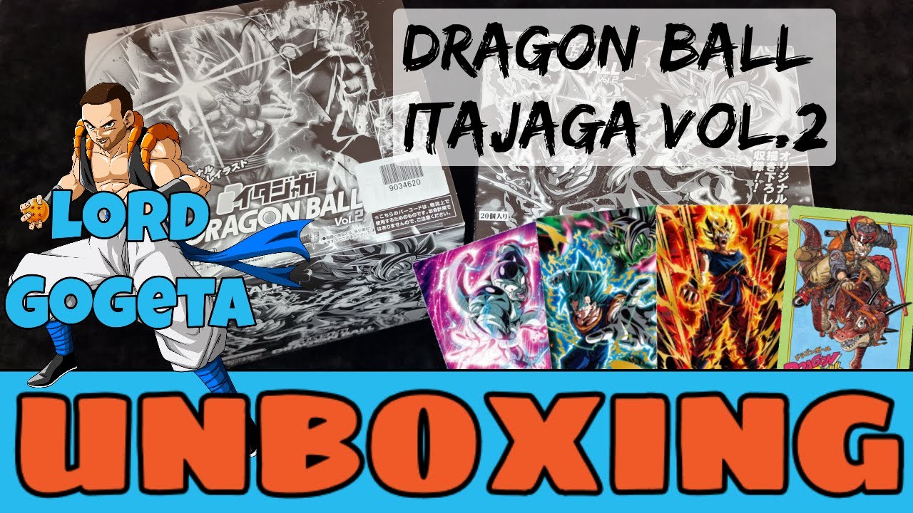 APEROOOOOO ! #UNBOXING ITAJAGA DRAGON BALL CARD BOX VOL.2