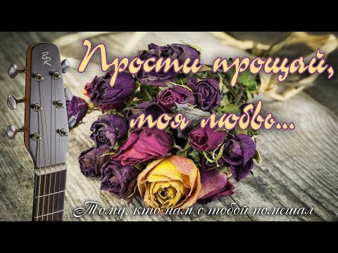 Прости прощай, моя любовь... cover под гитару