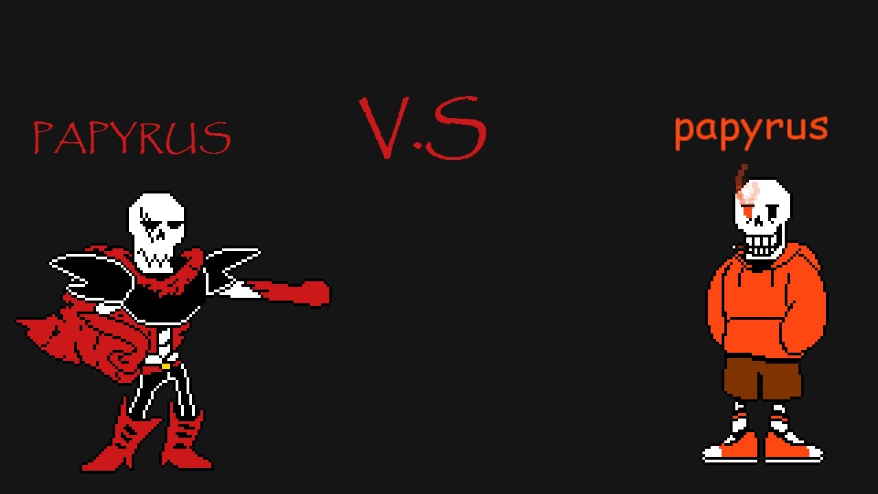 M U G E N Papyrus Fell VS Papyrus Swap YouTube m-u-g-e-n-papyrus-fell-vs-papyrus-swap-youtube