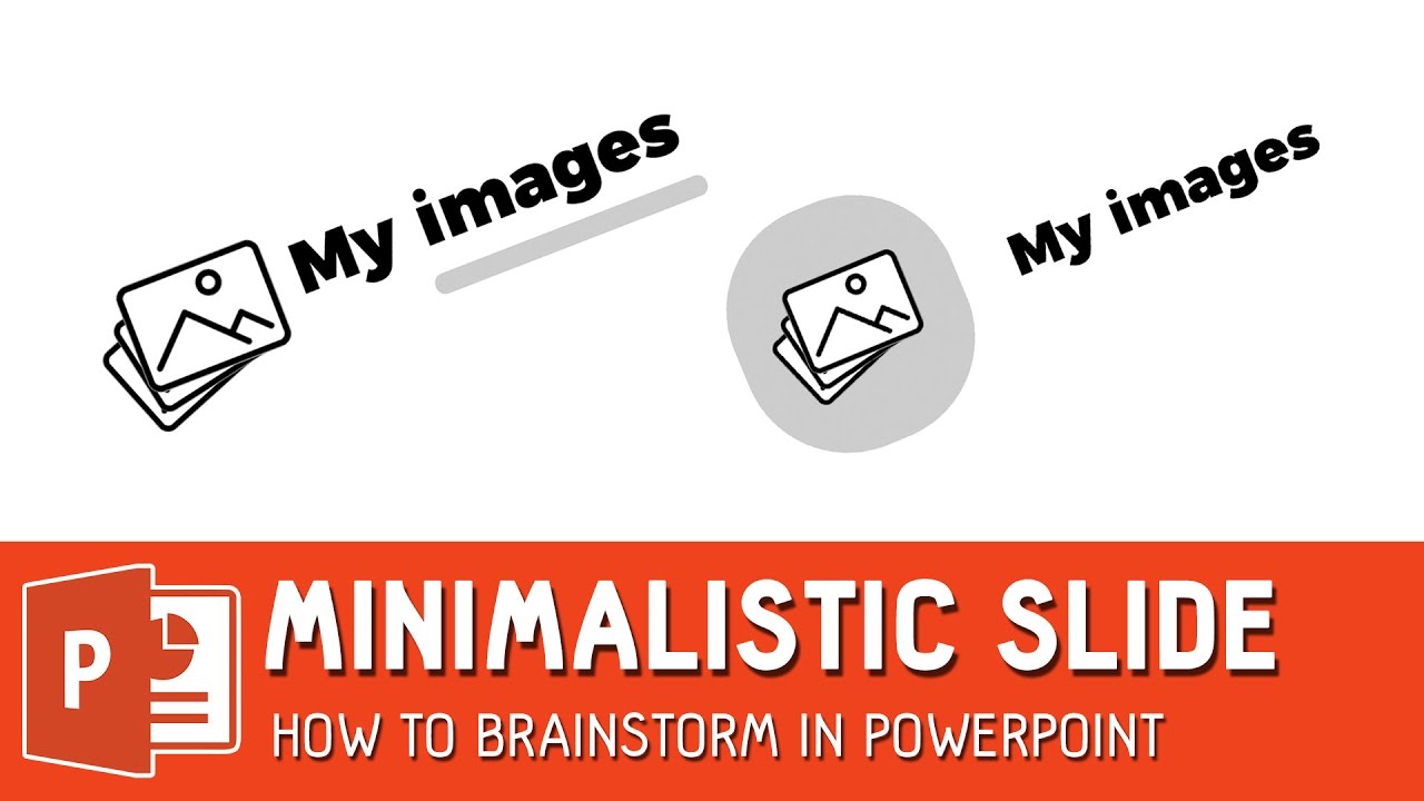 how to brainstorm templates in powerpoint minimalistic icon slide brainstorming ppt template