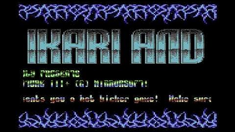 Ikari and Talent Intro 25 ! Commodore 64 (C64)