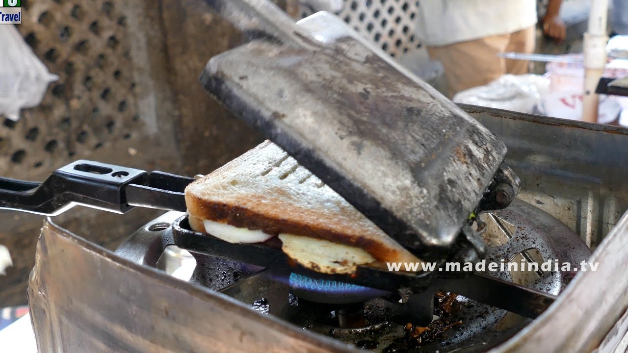 VEG TOAST SANDWICH MAKING street food | STREET FOOD