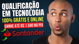 CURSOS GRATUITOS de TI para INICIANTES com CERTIFICADO grátis do SANTANDER  115