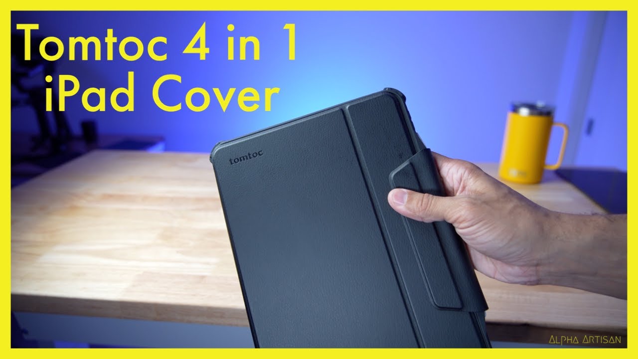 Tomtoc iPad Pro cover 4 in 1