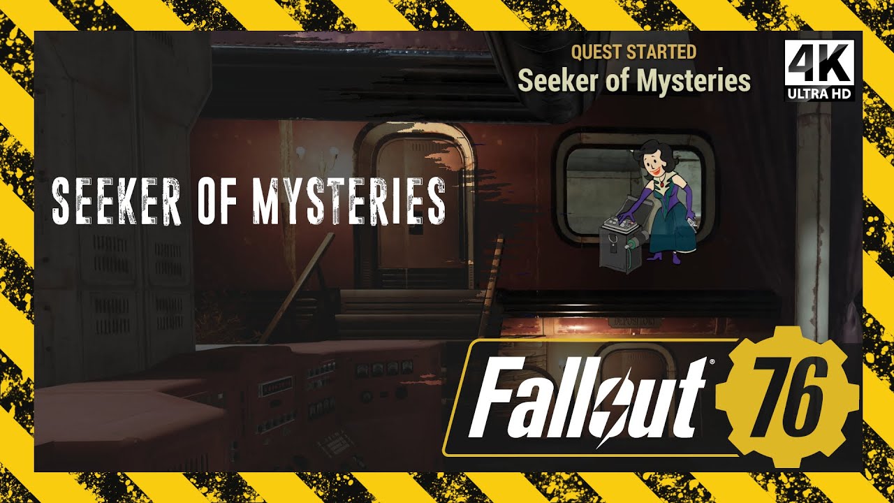 Seeker of Mysteries | Fallout 76 [4K] PC | Mistress of Mystery Subquest | No Commentary - Ep. 66
