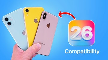 iOS 26 Compatible Devices!