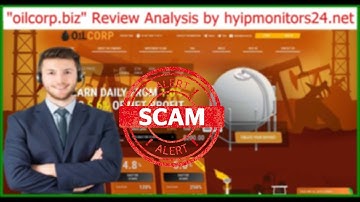 oilcorp.biz" Review Analysis by hyipmonitors24.net