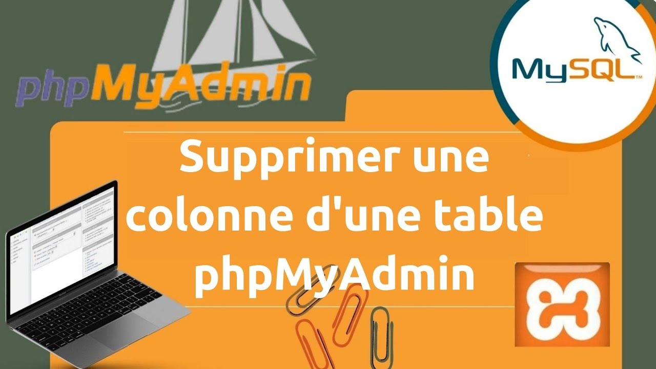 #supprimer #une #colonne | #remove #drop #delete #column #from # ...
