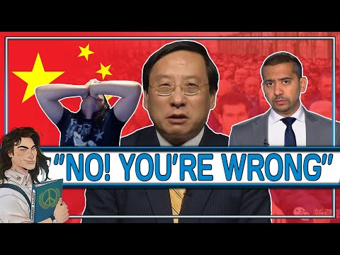 Reporter Makes Chinese Gov. Official Angry with Questioning - Reporter Makes Chinese Gov. Official Angry with Questioning