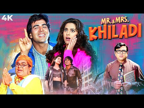 Mr Mrs Khiladi 1997 Full Movie 4K Juhi Chawla Akshay Kumar Kader Khan Satish Kaushik