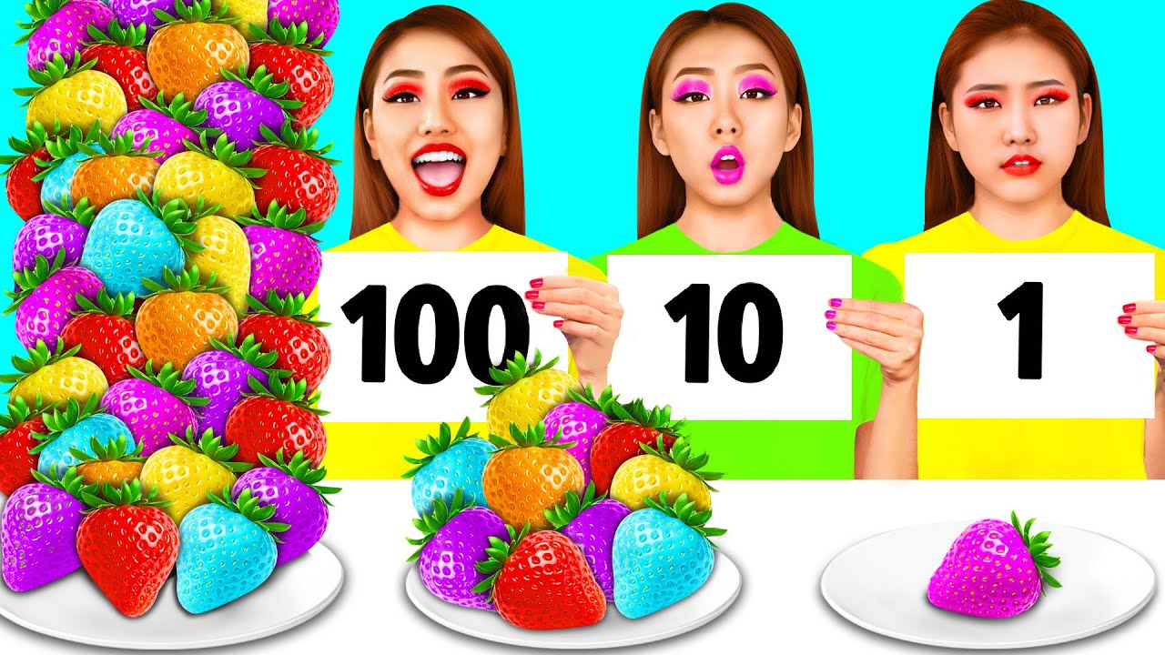 100 Schichten Nahrung Challenge | Tolle kulinarische Rezepte von Toon Toon