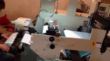 AS-320T Slitter rewinder with turret rewinder slitting machine