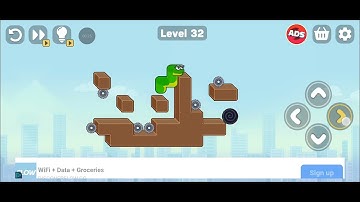 Snake Puzzle Slither To Eat Level 32 Walkthrough Gameplay Android,iOS 