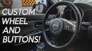 MazdaSpeed STEERING WHEEL On A Mazda 3 SEDAN! | Removal & Install