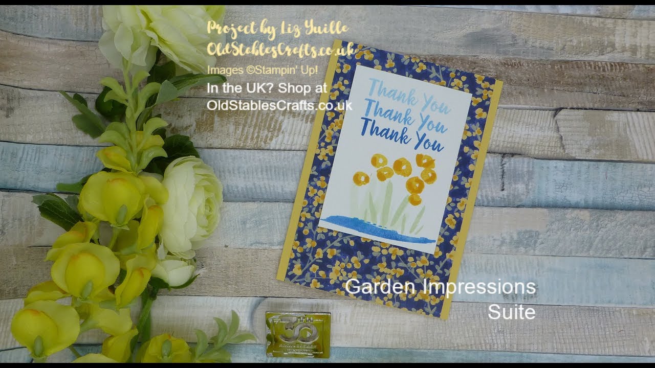 Garden Impressions Suite - and Another CASE the Catalogue Card