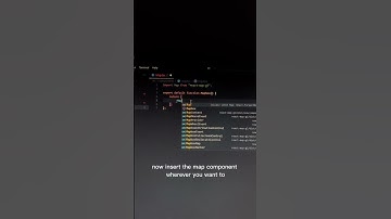Insert a Map in Your React App in 20 seconds